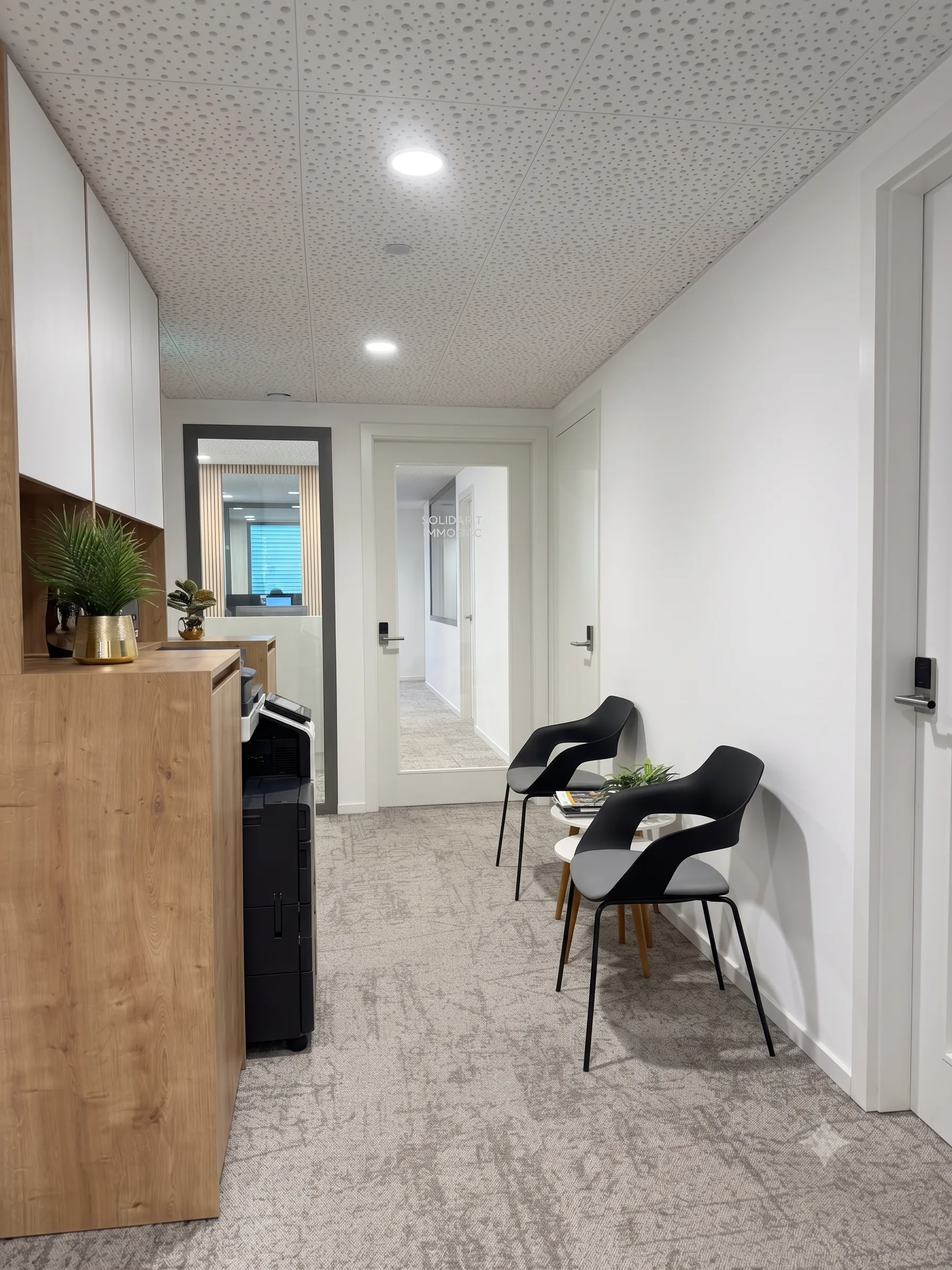 Rénovation de bureaux commerciaux